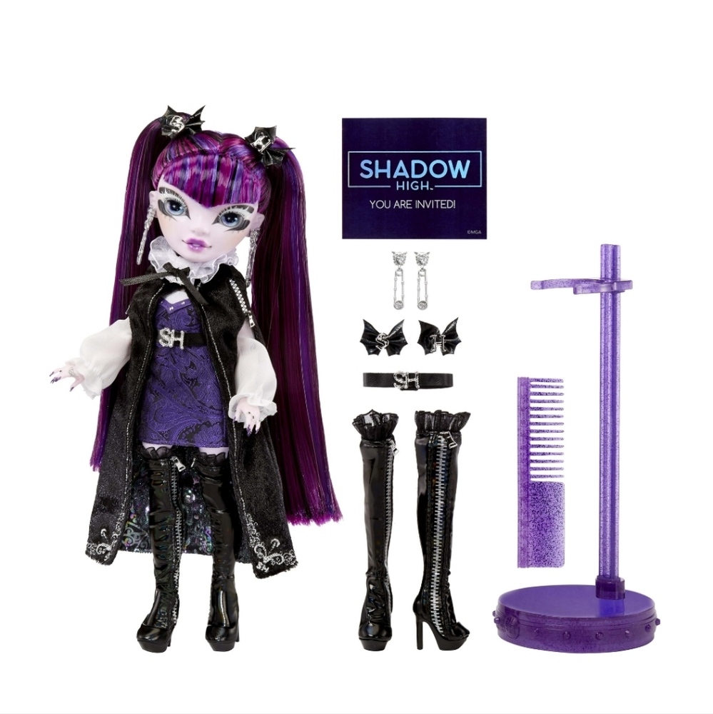 Rainbow Vision COSTUME BALL Shadow High Demi Batista (Purple) Fashion Doll. 11" - Picture 3 of 4